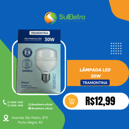 lampada bulbo 30w